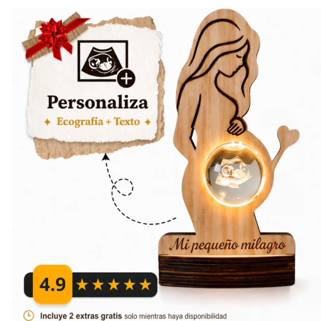 Lámpara LED 3D con Foto Personalizada