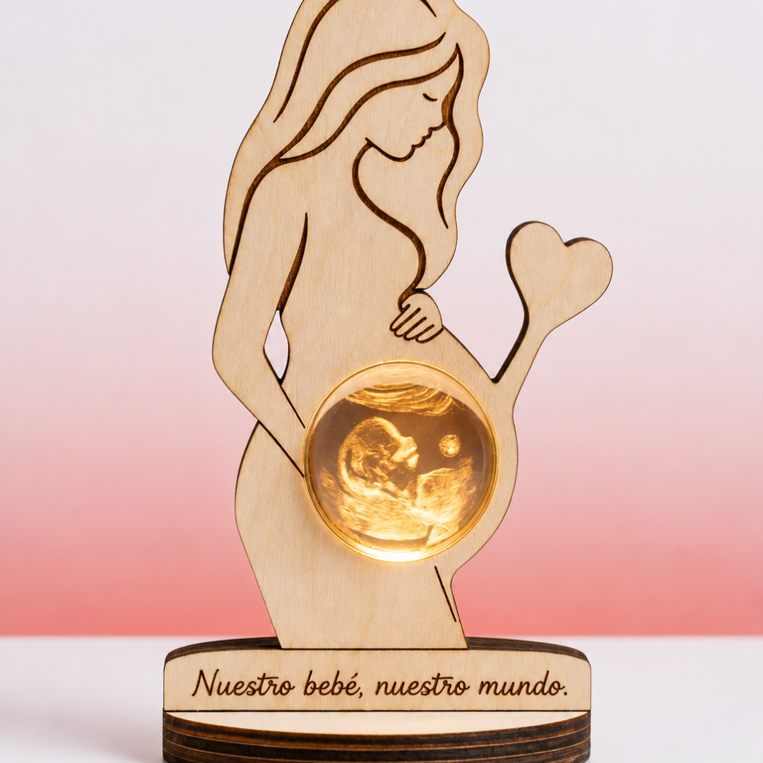 Lámpara LED 3D con Foto Personalizada