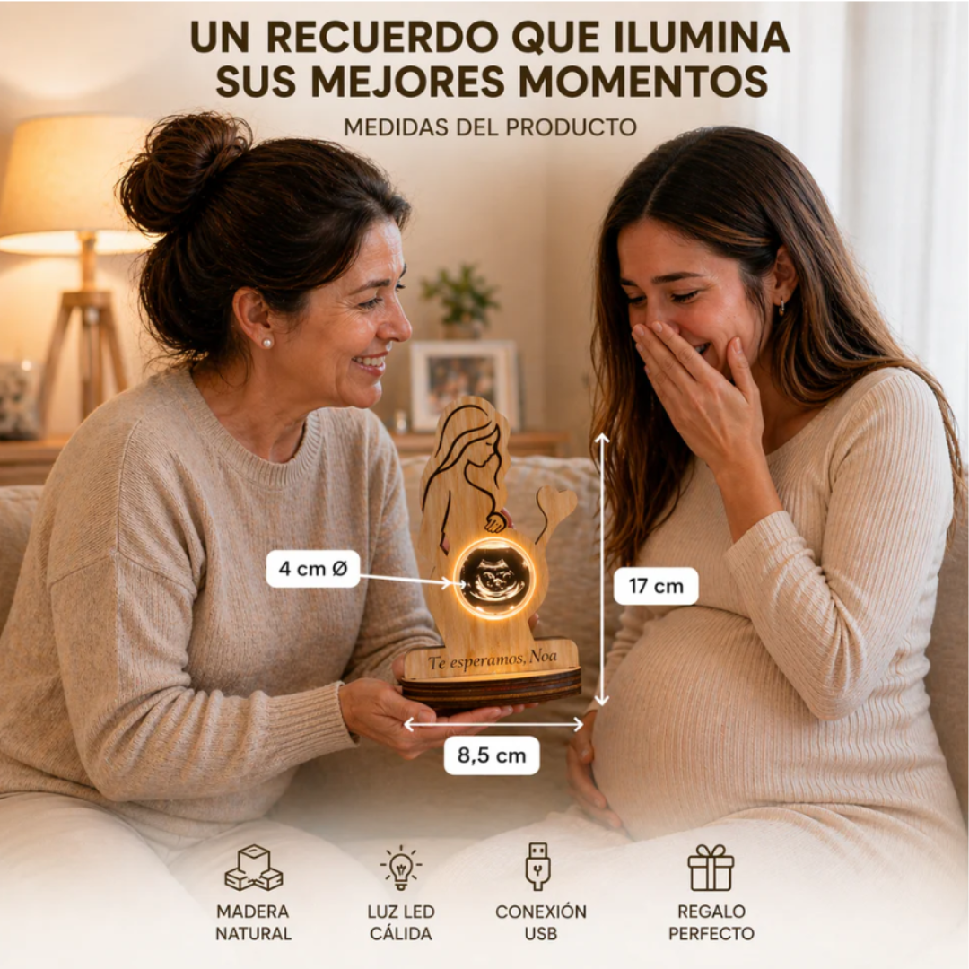 Lámpara LED 3D con Foto Personalizada