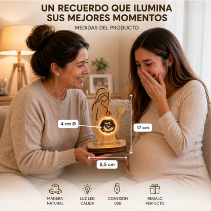 Lámpara LED 3D con Foto Personalizada